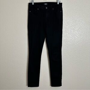 Paige Skyline Skinny Black Women's Jeans, Size 28